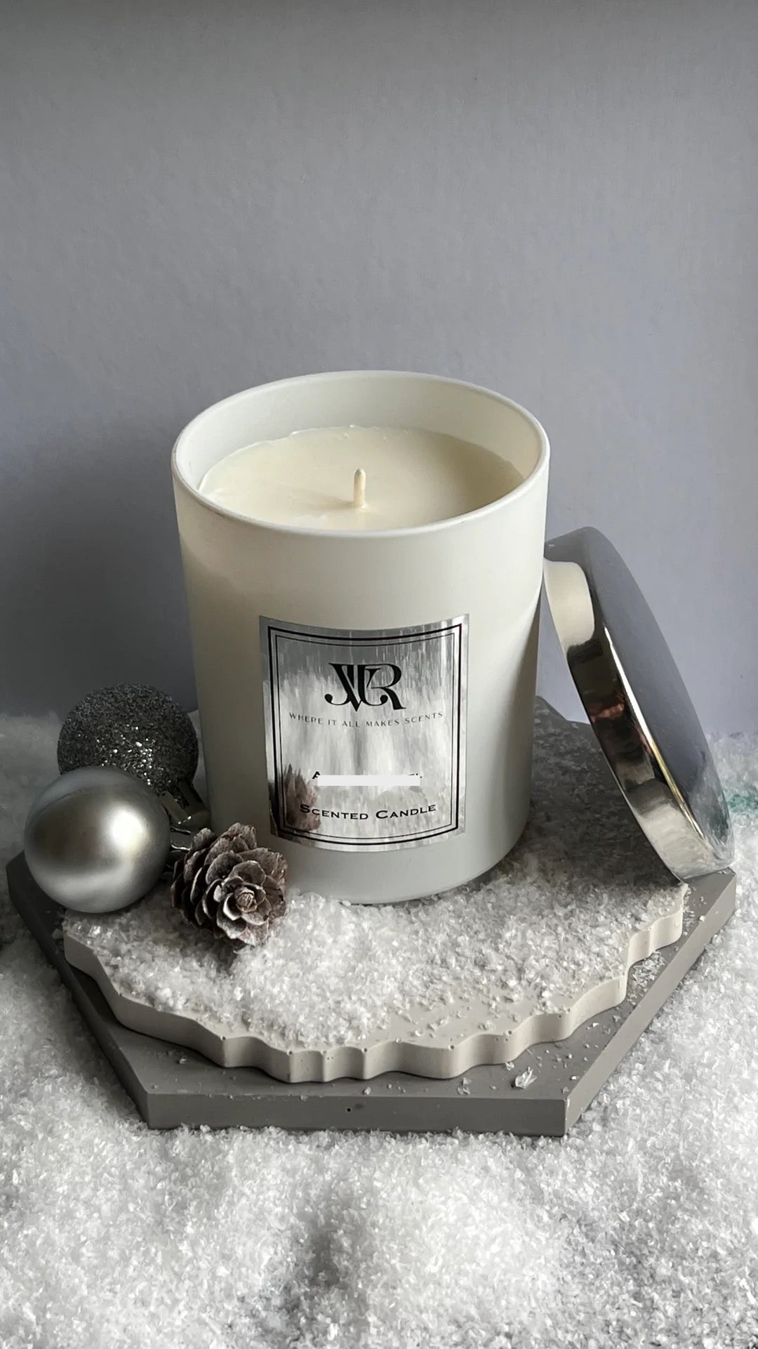 LUXURY CHRISTMAS CANDLE | CANDY CANE