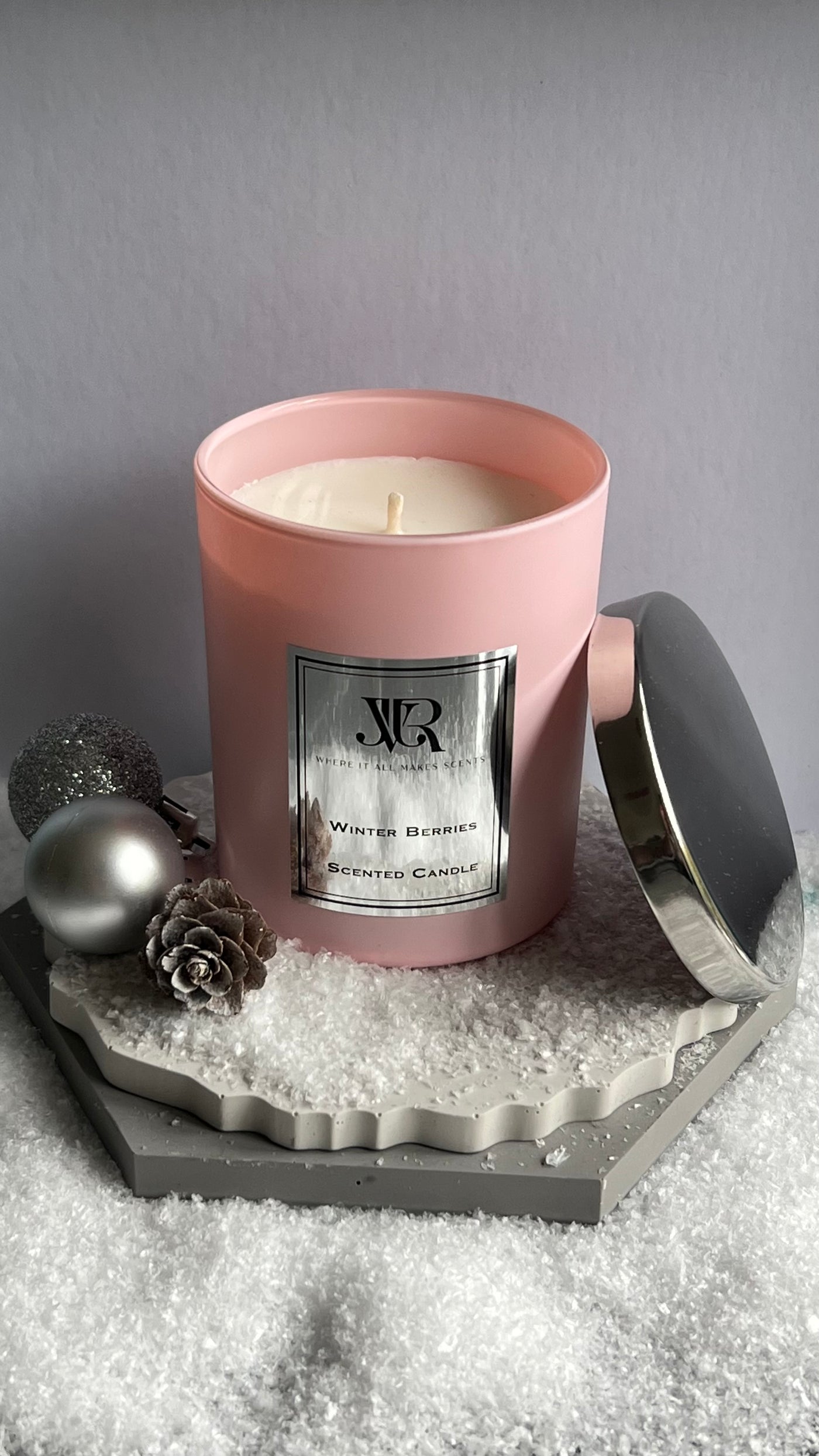 LUXURY CHRISTMAS CANDLE | WINTER BERRIES